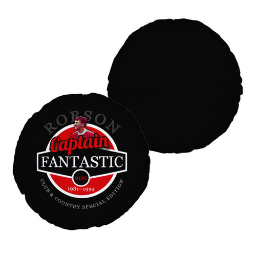 Manchester Red Robson - Football Legends - Circle Cushion 14"