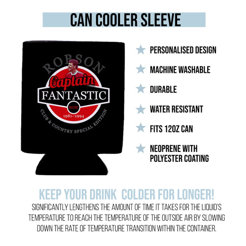 Manchester Red Robson - Football Legends - Can Cooler