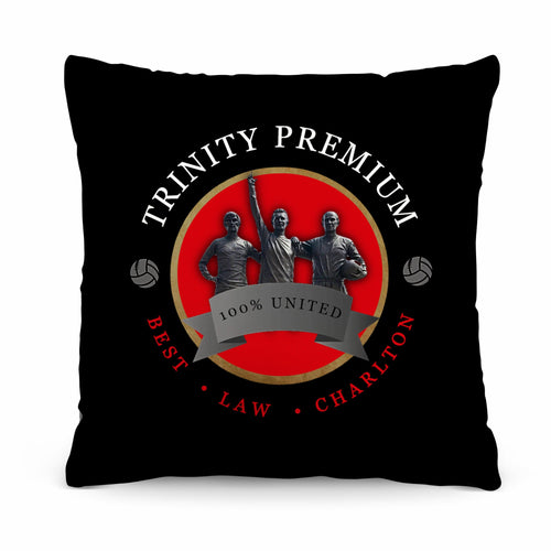 Manchester Red Trinity - Football Legends - Cushion 10"