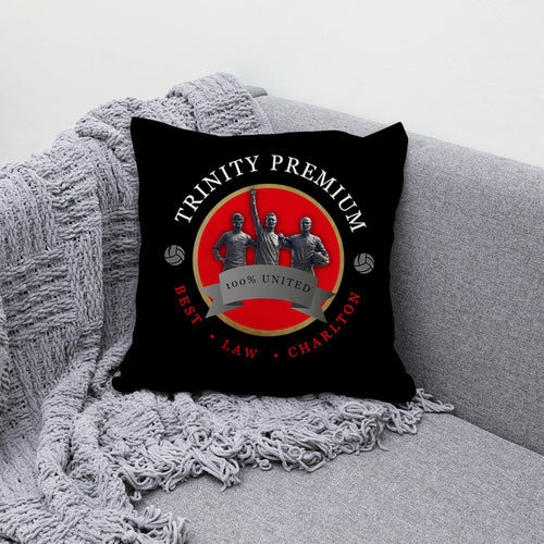 Manchester Red Trinity - Football Legends - Cushion 10"