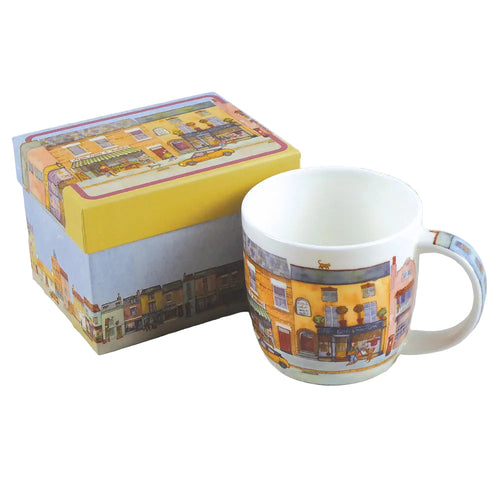 Market Street Bone China Mug with Gift Box