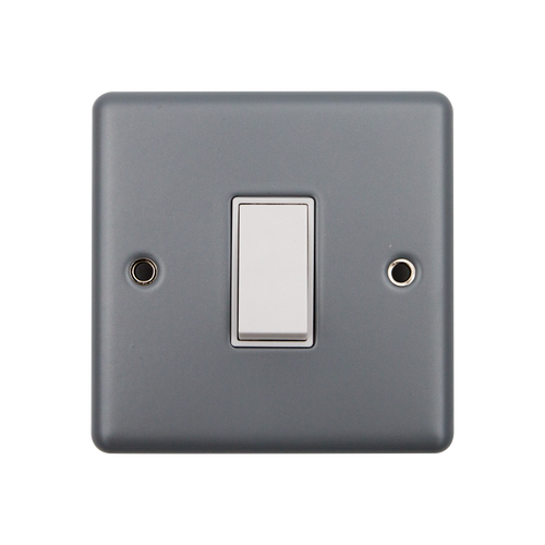 Caradok 1G 2W 10A Switch Metalclad Veritage