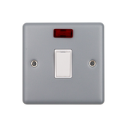 Caradok 20A DP Switch c/w Neon Metalclad Veritage
