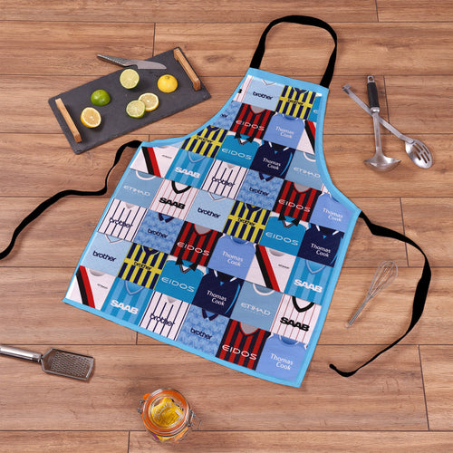 Manchester Blue - Kit Montage - Water-Resistant Adults Apron