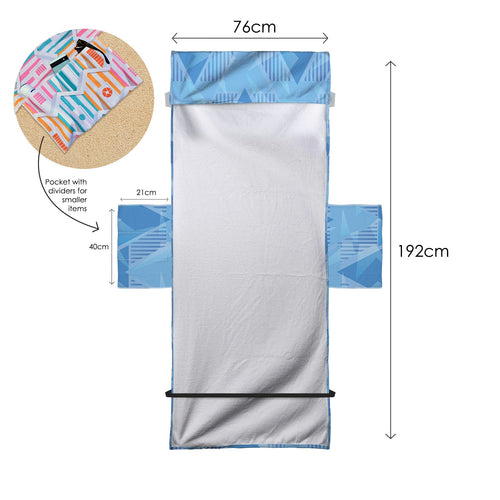 Manchester Blue - 1989 Home Shirt - Sunbed Towel