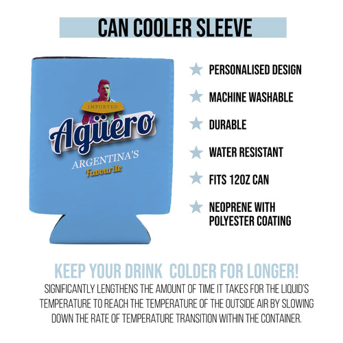 Manchester Blue Aguero - Football Legends - Can Cooler