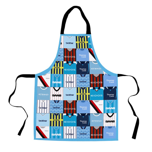 Manchester Blue Football BBQ Box Bundle | Retro Man-Cave Set