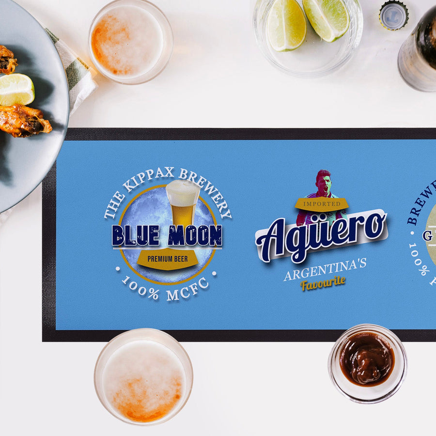 Manchester Blue - Football Legends - Bar Runner