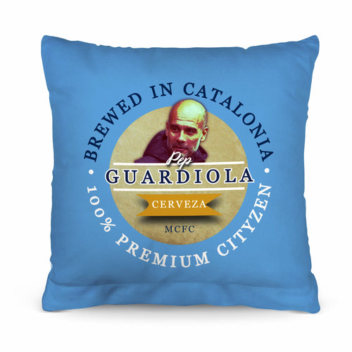 Manchester BlueGuardiola - Football Legends - Cushion 10"