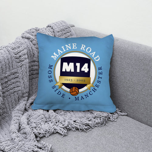 Manchester BlueMaine Road - Football Legends - Cushion 10"