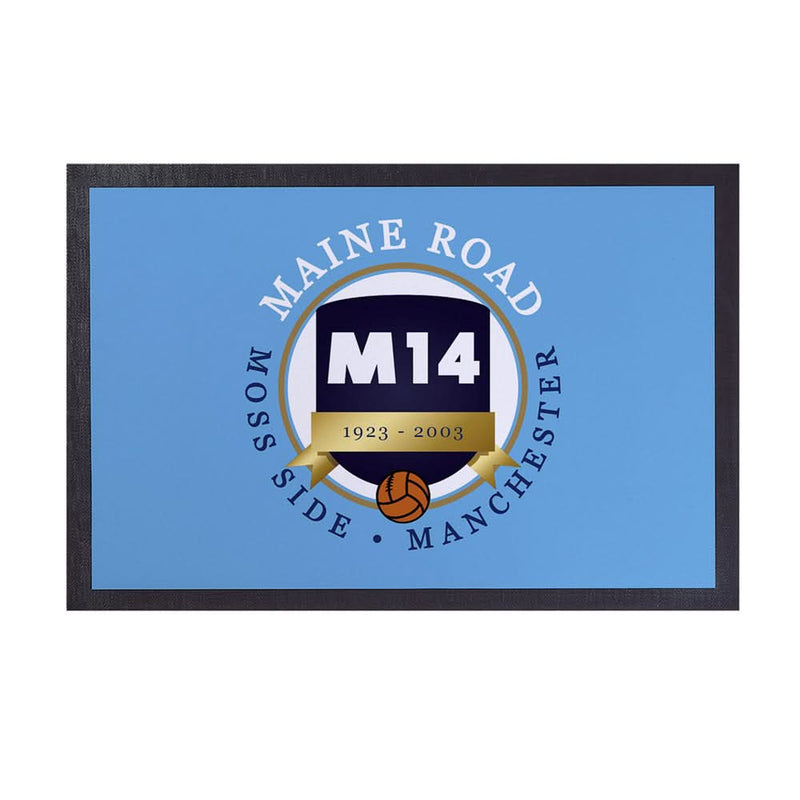 Manchester Blue Maine Road  - Football Legends - Door Mat -60cm X 40cm