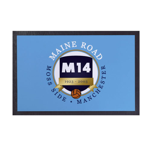 Manchester Blue Maine Road  - Football Legends - Door Mat -60cm X 40cm