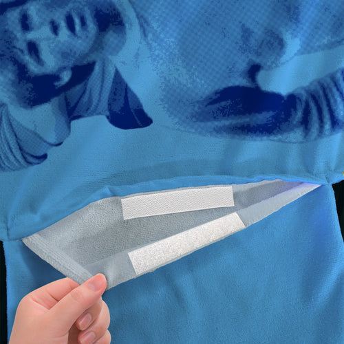 Manchester Blue - Player Montage - Sunbed Towel