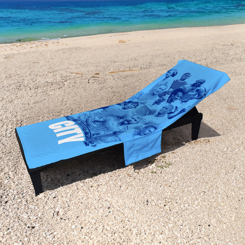 Manchester Blue - Player Montage - Sunbed Towel
