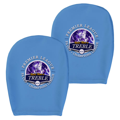 Manchester Blue Treble - Football Legends - Headrest Cover