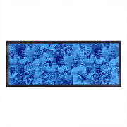 Manchester Blue Montage - Bar Runner