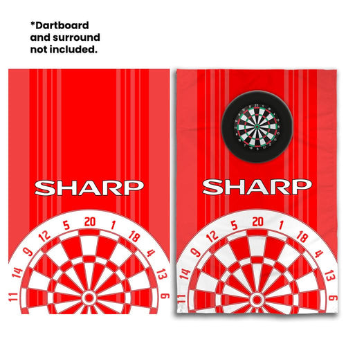 Manchester Red - 1999 Home - Personalised Darts Wall Banner - Two Sizes [COLLECTIVE]