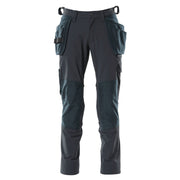 Mascot Accelerate 18031 Ultimate Stretch Kneepad Holster Trousers Dark Navy 32" Waist 30" Leg