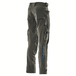 Mascot Adanced 17079 Water-Repellent Stretch Kneepad Work Trouser Grey Dark Anthracite / 27" Waist, 32" Leg