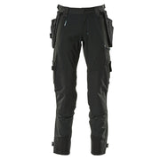 Mascot Advanced 17031 Water-Repellent Stretch Holster Pocket Work Trouser Black