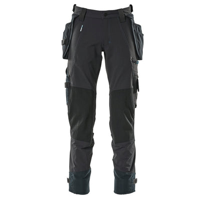 Mascot Advanced 17031 Water-Repellent Stretch Holster Pocket Work Trouser Navy Blue