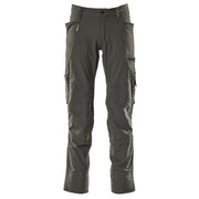 Mascot Advanced 17179 Ultimate Stretch Kneepad Work Trousers Grey 40" Waist, 32" Leg
