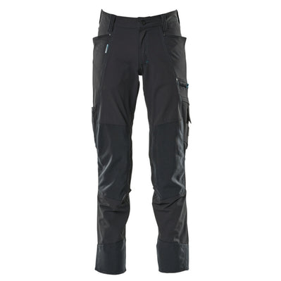 Mascot Advanced 17179 Ultimate Stretch Kneepad Work Trousers Dark Navy, 35" Waist 35" Leg