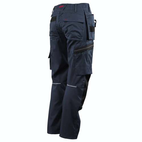 Mascot Lindos 07379 Kneepad Holster Pocket Work Trousers Navy Blue