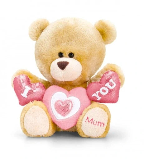 Plush toy TEDDY BEAR LOVE Valentine's Day 14cm