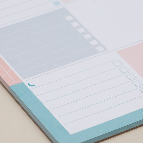 Matilda Myres | A5 Ruled Notebook with Rose Gold Foil | Pink