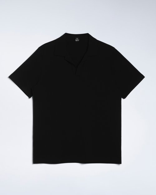 Open Neck Polo