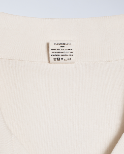 Open Neck Polo