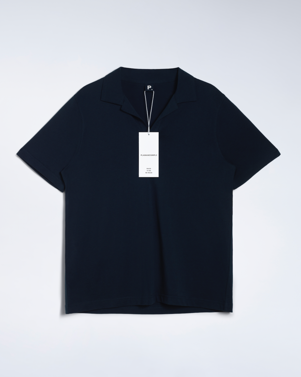 Open Neck Polo