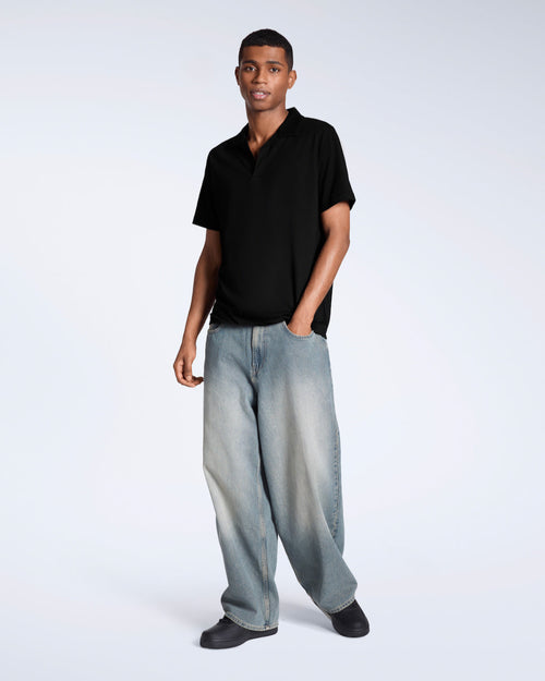 Open Neck Polo