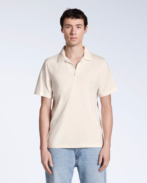 Open Neck Polo
