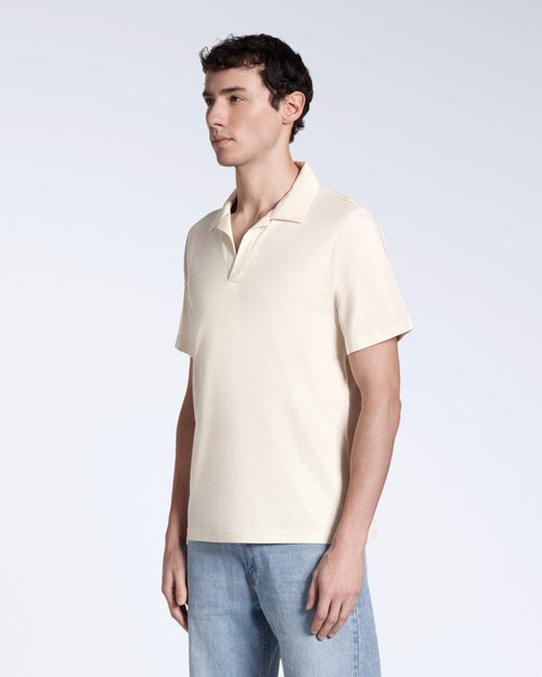 Open Neck Polo