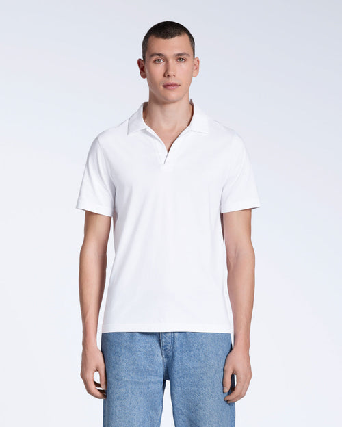Open Neck Polo