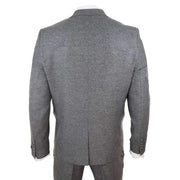 STZ34 - Men's Wool 3 Piece Suit Double Breasted Waistcoat Tweed 1920s