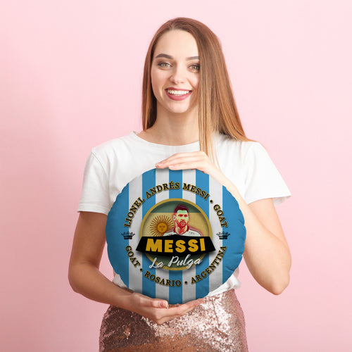 Argentina Messi  - Legend Collection - Circle Cushion 14"