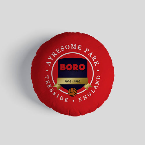 Middlesbrough Ayresome Park - Football Legends - Circle Cushion 14"