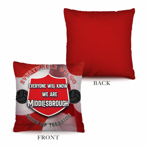 Middlesbrough Everywhere - Football Legends - Cushion 10"