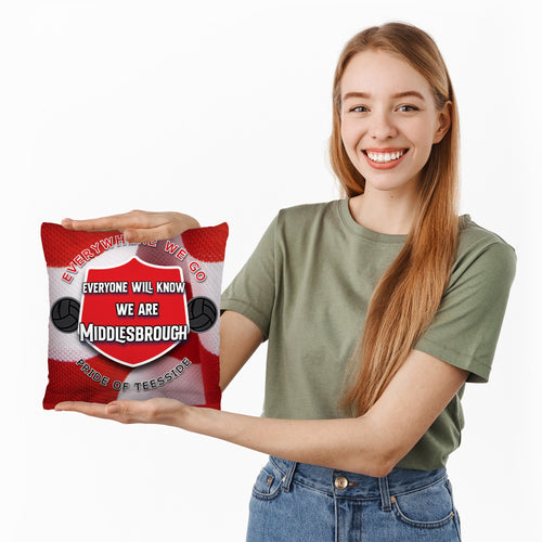 Middlesbrough Everywhere - Football Legends - Cushion 10"