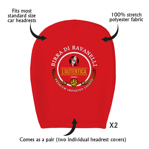 Middlesbrough Ravanelli - Football Legends - Headrest Cover