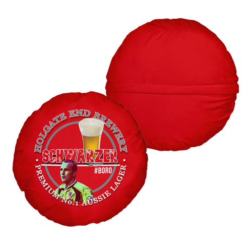 Middlesbrough Schwarzer - Football Legends - Circle Cushion 14"