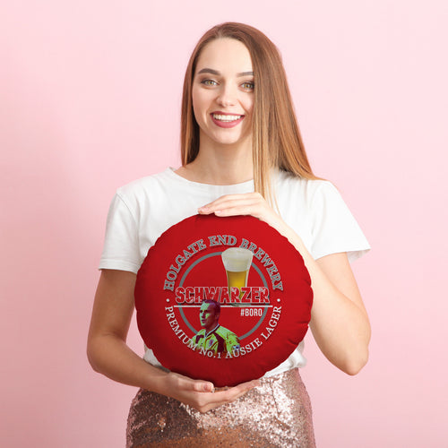 Middlesbrough Schwarzer - Football Legends - Circle Cushion 14"