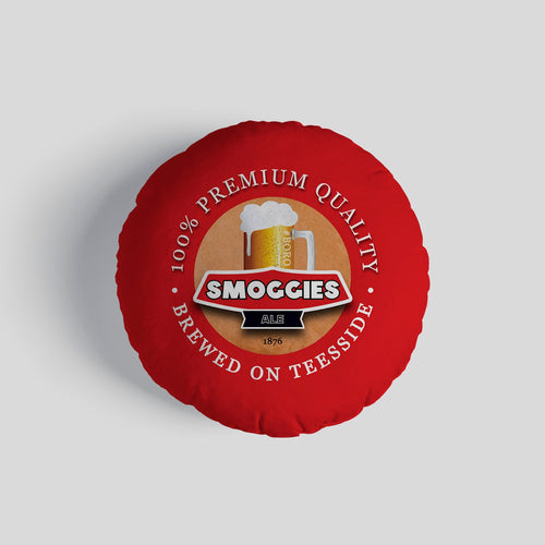 Middlesbrough Smoggies - Football Legends - Circle Cushion 14"