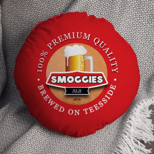 Middlesbrough Smoggies - Football Legends - Circle Cushion 14"