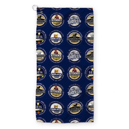 Millwall - Football Legends - Retro Lightweight, Microfibre Golf Towel
