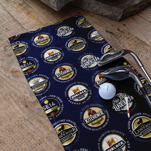 Millwall - Football Legends - Retro Lightweight, Microfibre Golf Towel