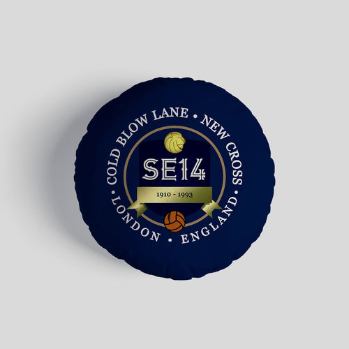 The Lions Cold Blow Lane - Football Legends - Circle Cushion 14"